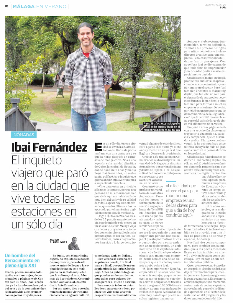 Ibai Fernández Diario Sur